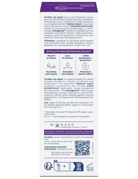 Bioderma Cicabio Lip Repair 10 ml