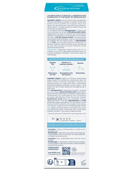 Bioderma Hydrabio Légère tube 40 ml