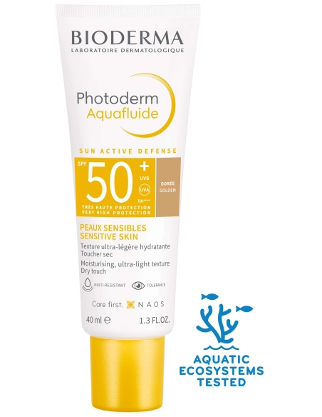 Bioderma Photoderm Aquafluide SPF 50+ Dorée tube 40ml