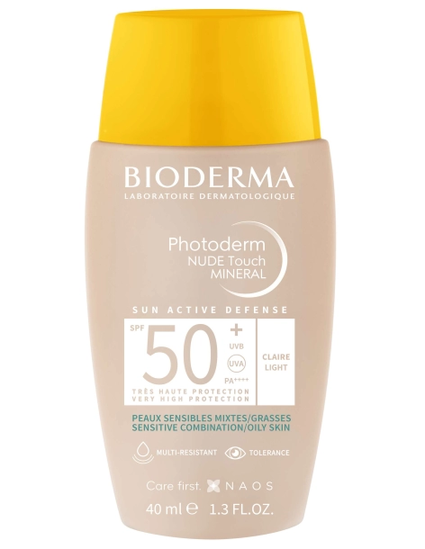 Bioderma Photoderm Nude Touch SPF 50+ Clear 40ml
