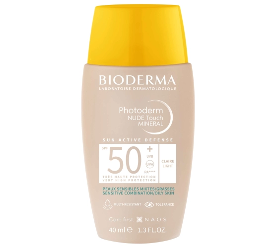 Bioderma Photoderm Nude Touche SPF 50+ Klar 40ml