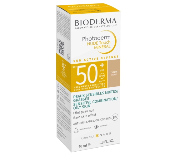 Bioderma Photoderm Nude Touche SPF 50+ Klar 40ml