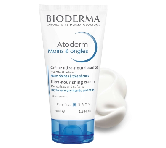 Bioderma Atoderm crème mains et ongles tube 50ml