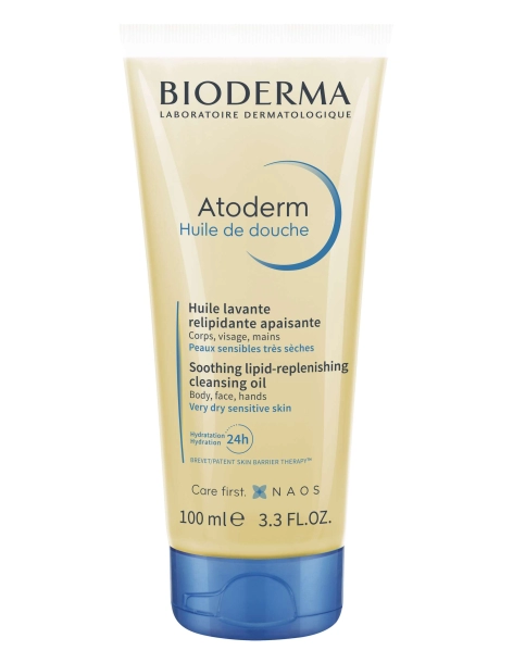 Bioderma Atoderm Huile de douche tube 100ml 2